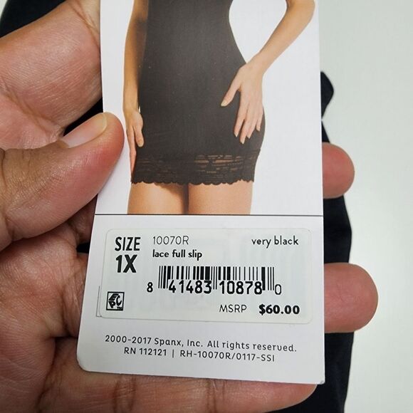 Women's Plus Size RED HOT by SPANX Lace Full Slip Size 1X NEW with Tags - Picture 7 of 10